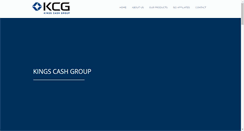 Desktop Screenshot of kingscashgroup.com